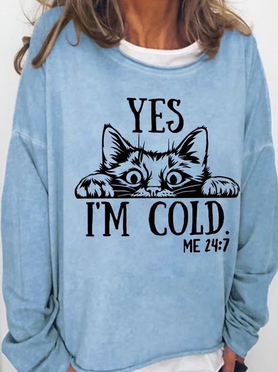 Lilicloth X Yuna Yes I'm Cold Me 24/7 Women's Sweatshirt