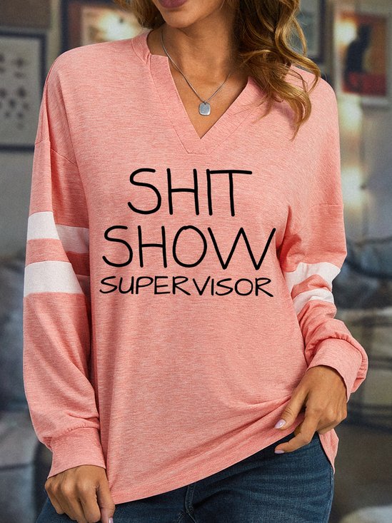 Lilicloth X Y Shit Show Supervisor Women's Long Sleeve T-Shirt