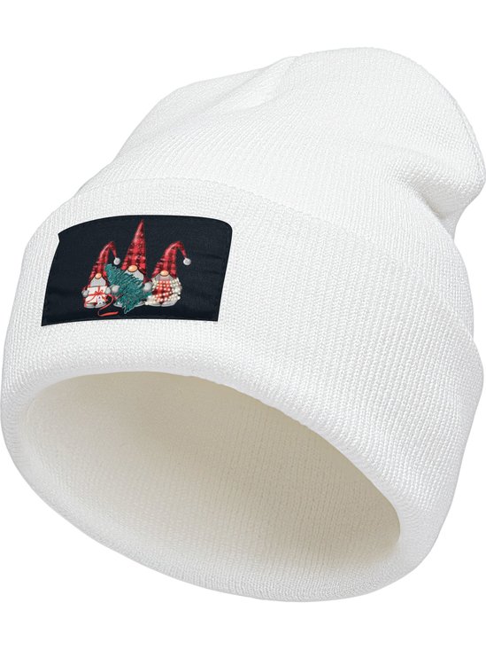 Christmas Goblin Merry Christmas Graphic Beanie Hat