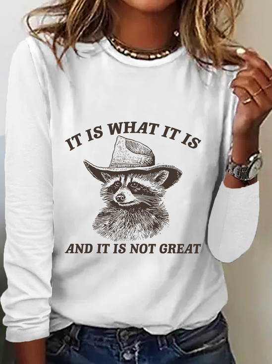 It Is What It Is Long Sleeve Shirt