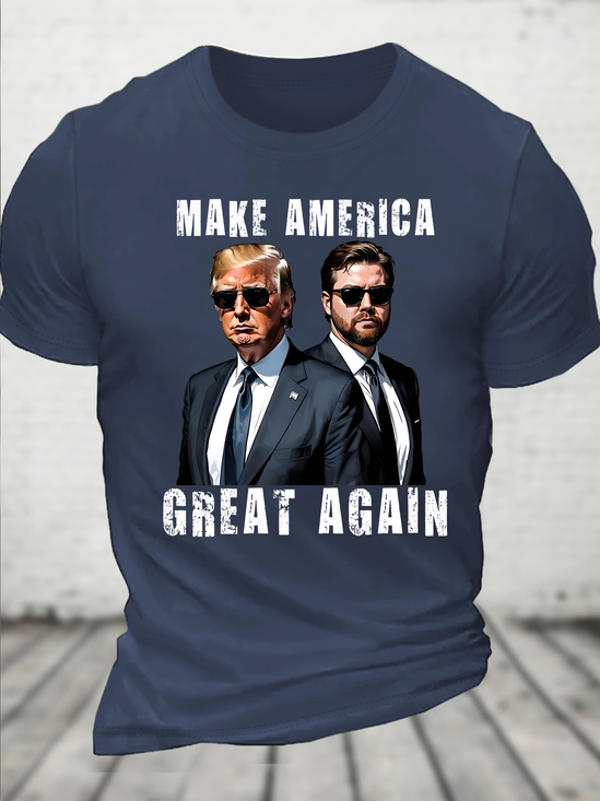 Make America Great Again Trump Cotton T-shirt