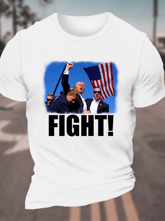 Fightl Men's Cotton T-Shirt