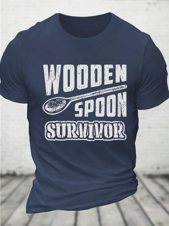 Wooden Spoon Survivor Cotton T-Shirt