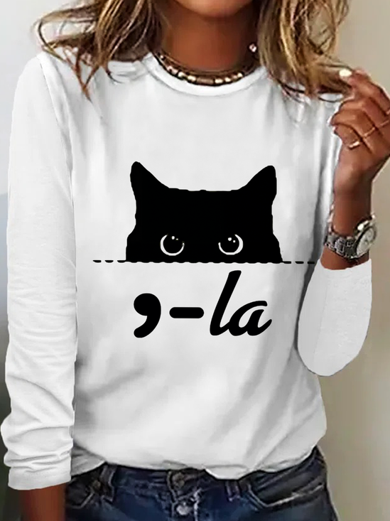 La Cat Lover Kamala Harris Long sleeve Shirt