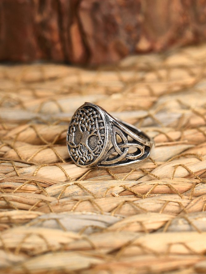 Vintage Celtic Tree of Life Ring Ethnic Jewelry