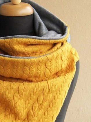 Casual Cotton-blend Scarf
