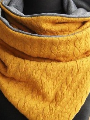 Casual Cotton-blend Scarf