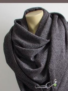 Solid Casual Cotton-blend Scarf