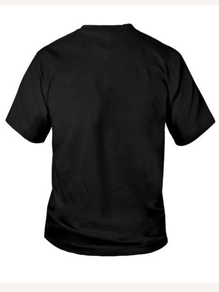 Black Short Sleeve Casual T-shirt
