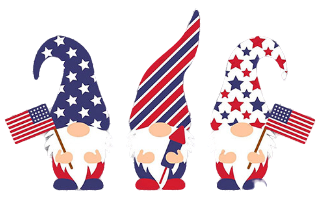 Patriotic Gnomes Tee