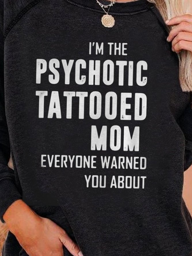 Black MOM Sweatshirt