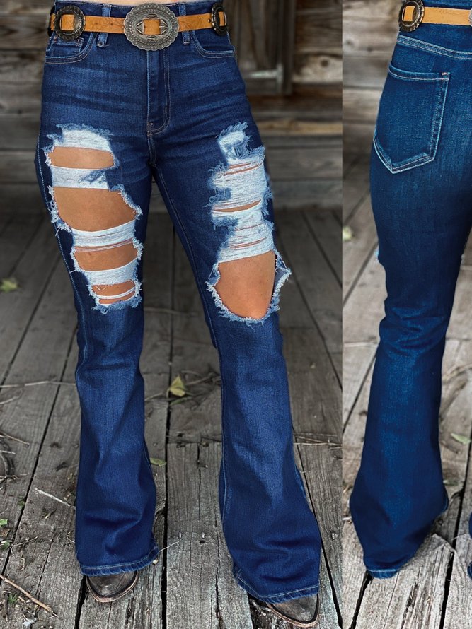 Blue Sheath Jeans