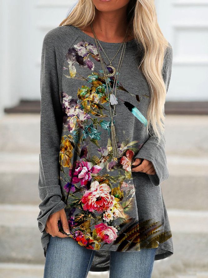 Floral Graphic Top