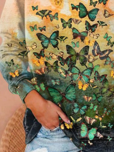 Butterfly Women Sweatshirts