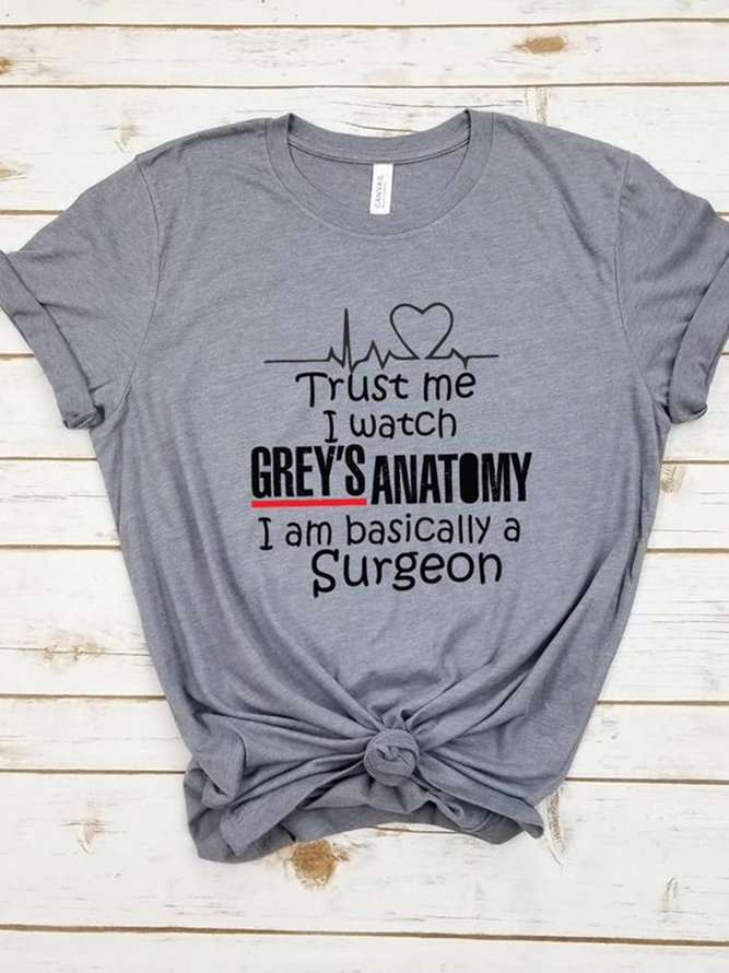 Trust Me I Watch Grey's Anatomy Shirt