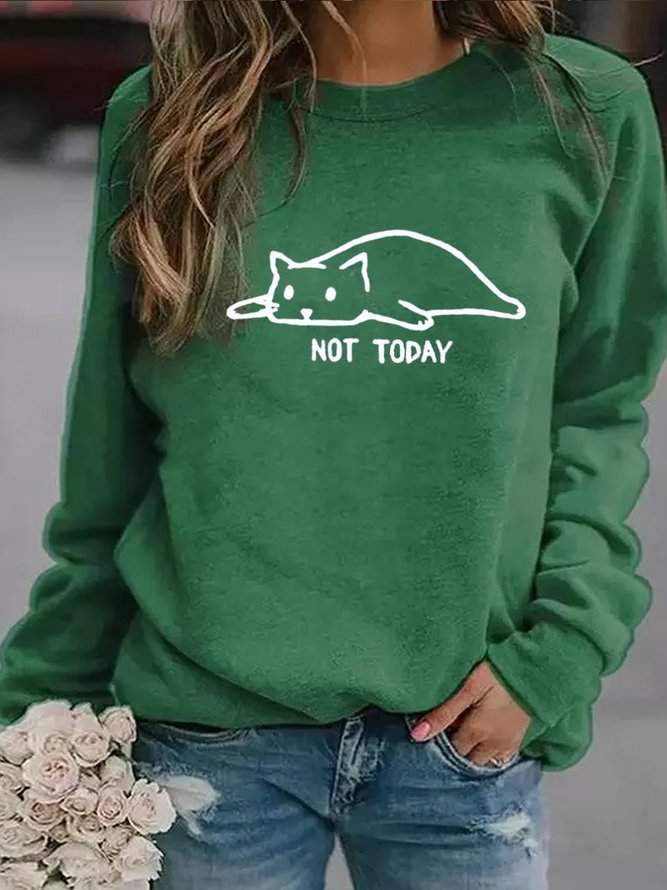 Cute Cat Women's Sweatshirts