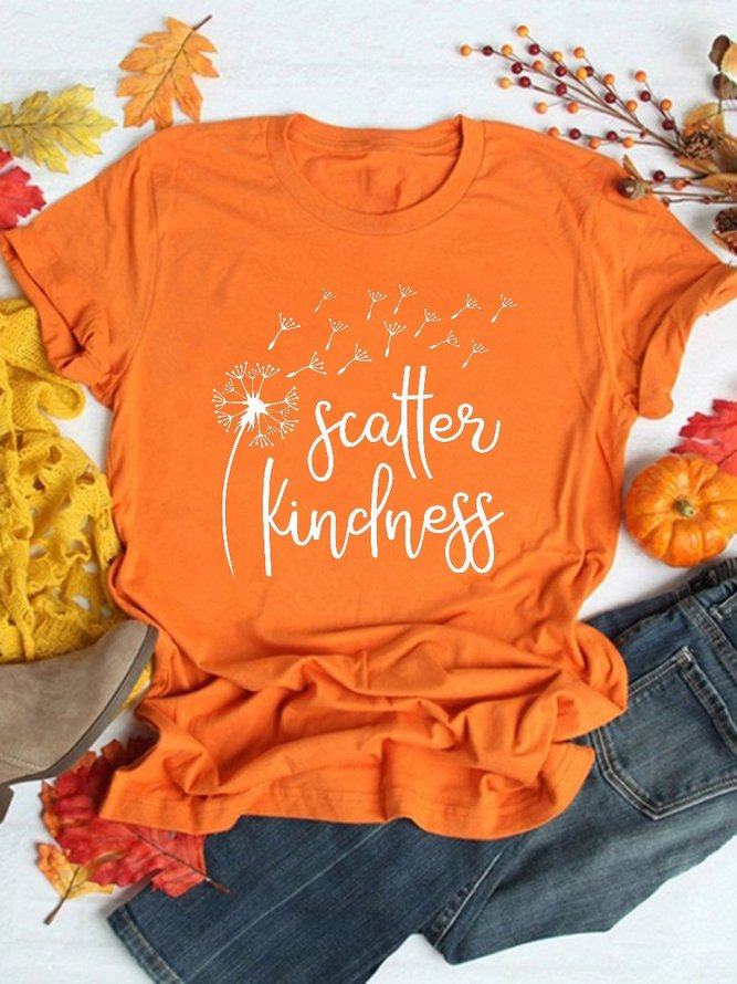 Scatter Kindness Dandelion Graphic Tee