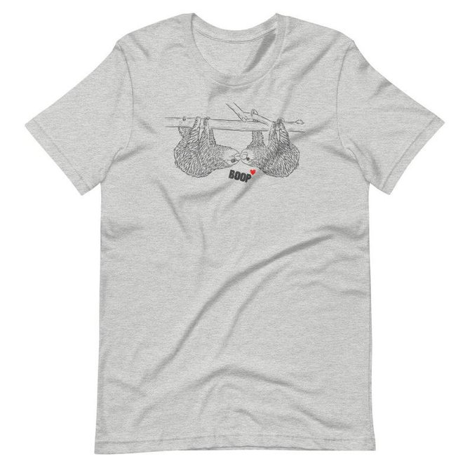 Sloth Boop Valentine’s Day Girls T-shirt