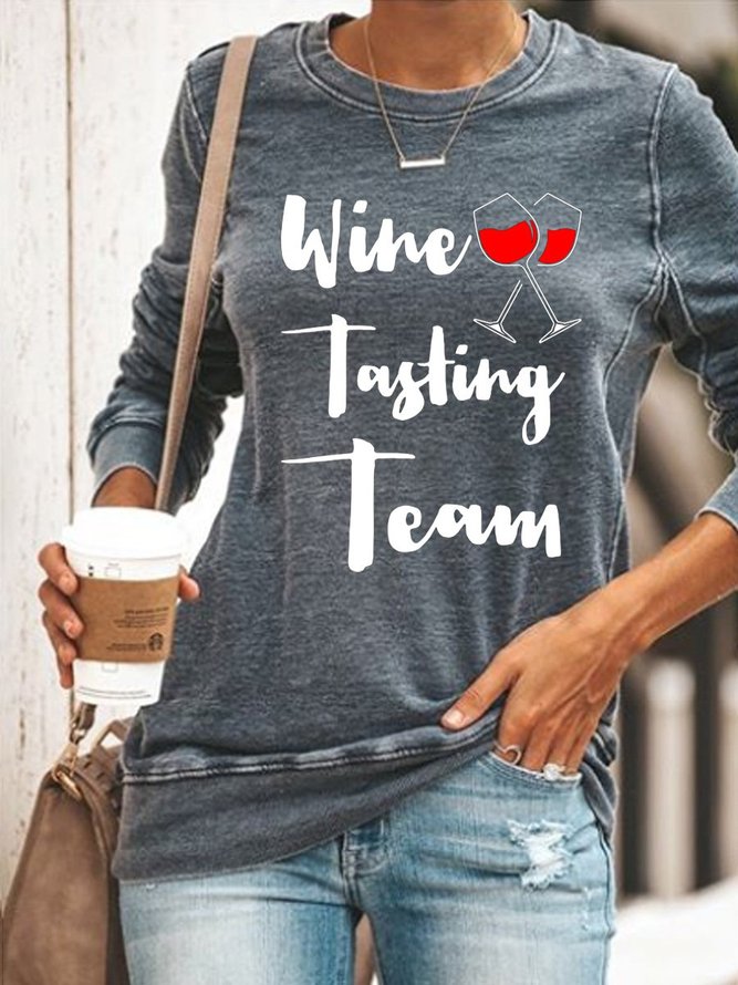 Wine Tasting Team Women's Sweatshirt