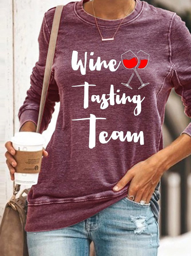 Wine Tasting Team Women's Sweatshirt