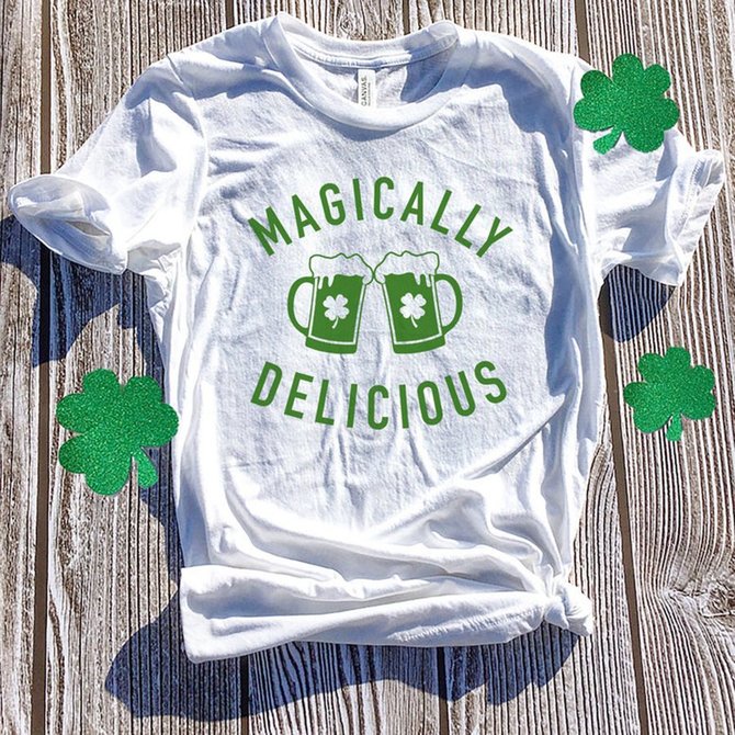 Magically Delicious St Patrick Day Tee