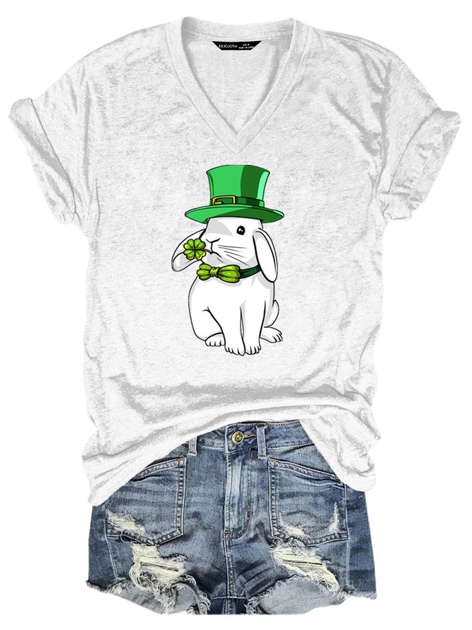 St Patricks Rabbit Women's T-Shirt