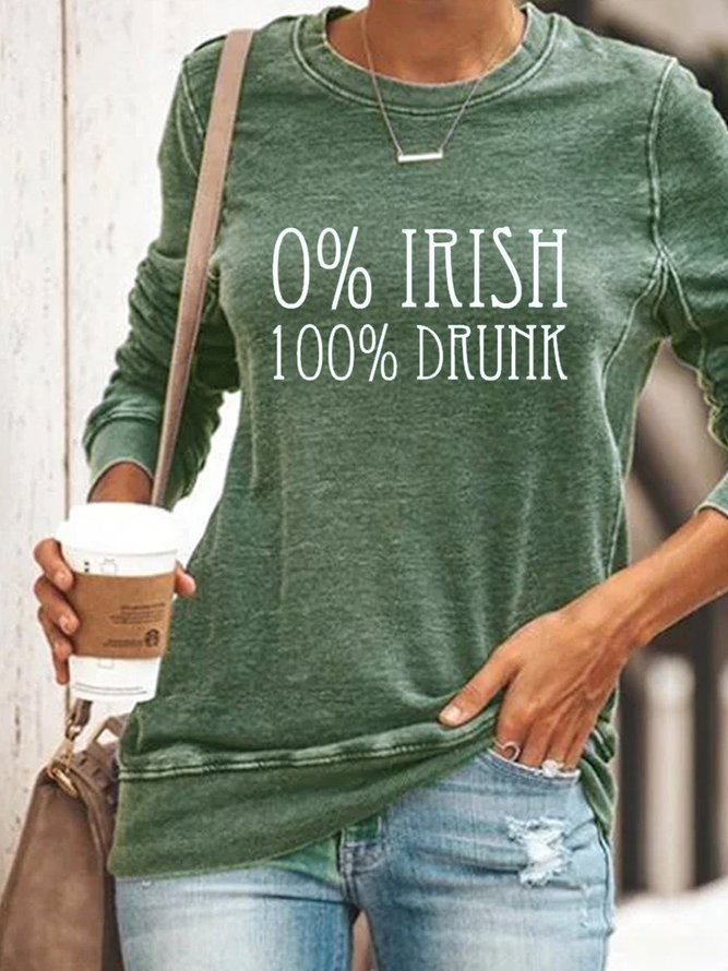 Irish And Drunk Women's Sweatshirt