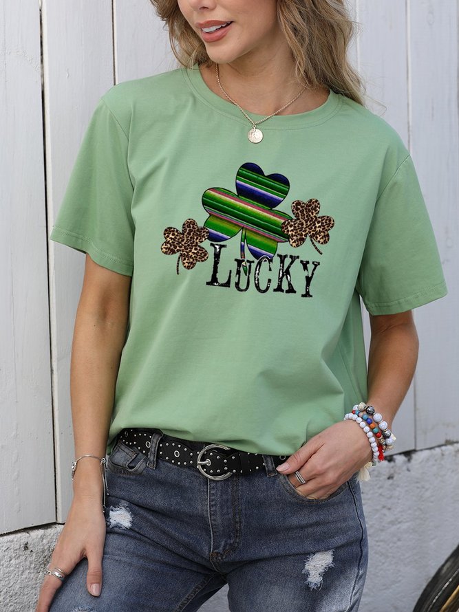 Green Lucky Women's T-Shirt