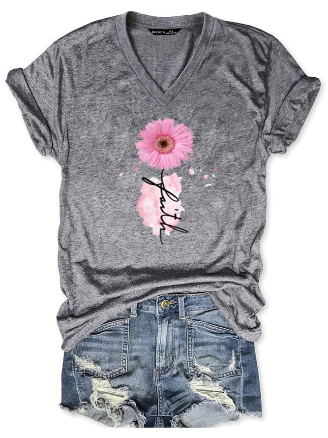 Be Kind Floral Women's T-Shirt