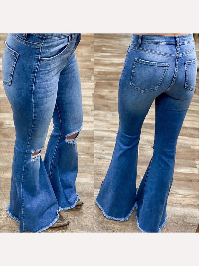 Casual Washed Jeans