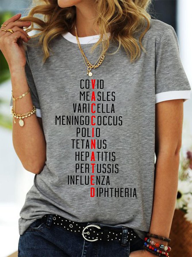 Vaccined T Shirt