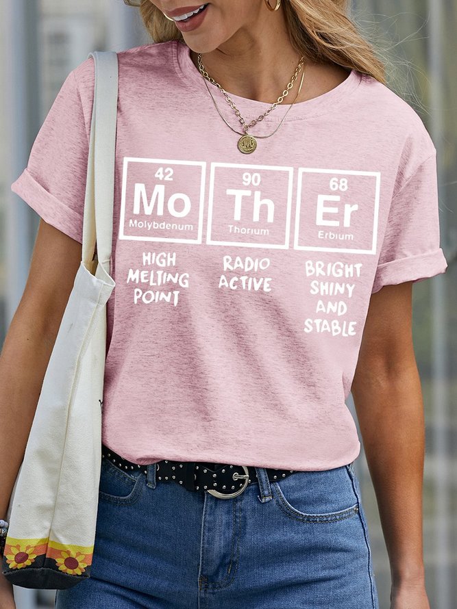Mother Periodic Table Women's T Shirt | lilicloth