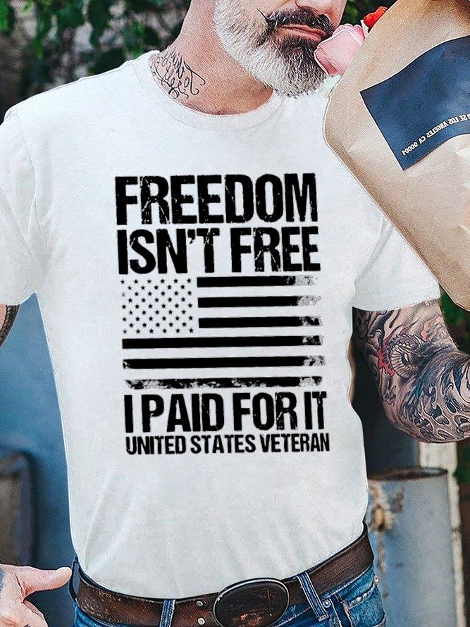 Freedom Isn't Free, I paid For It ​ memorial day Shirt & Top