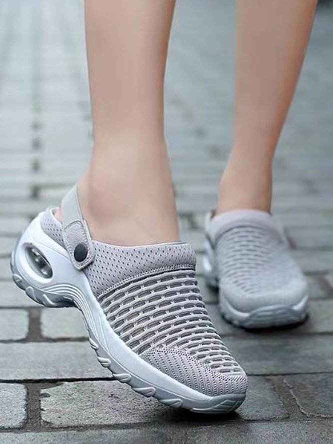 Flying Woven Mesh Breathable Sports Sandals