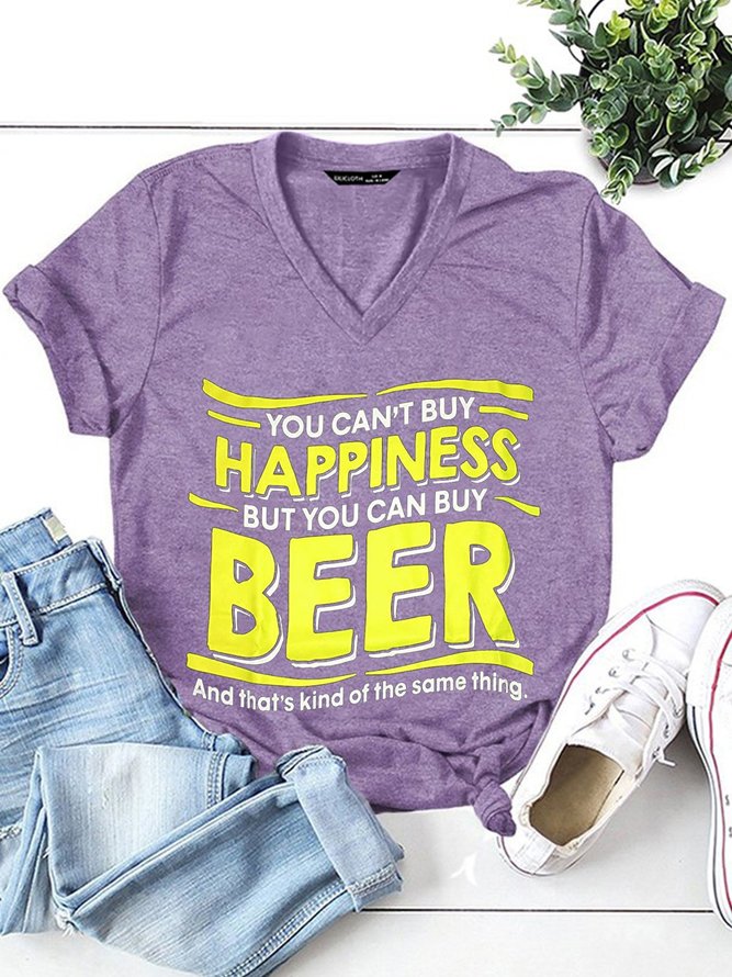 You Can T Buy Happiness BUT You CAN Buy Beer Women Tshirt