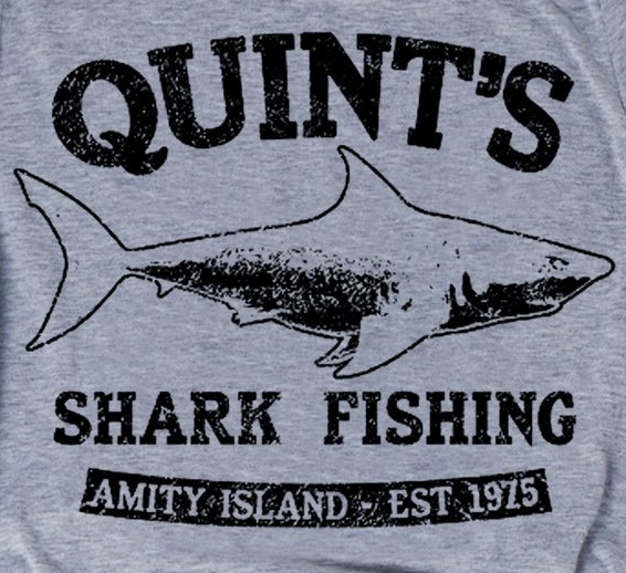 Quints Shark Fishing Women's Shift Short Sleeve T-shirt