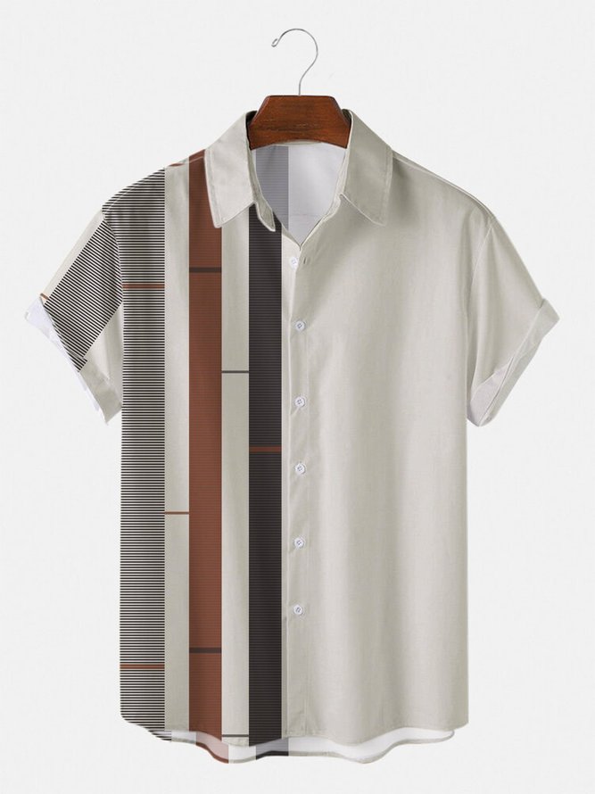 Stripes Casual Shirts | lilicloth