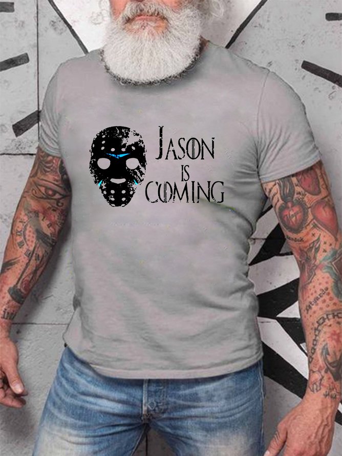Jason Is Coming  Men's T-shirts