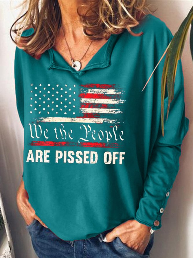 WE The People Pissed Off Casual Sweatshirt