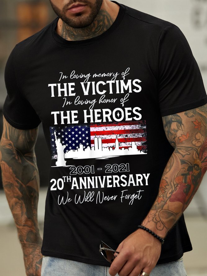 20th Anniversary 09.11.01 Never Forget Casual Shirts & Tops