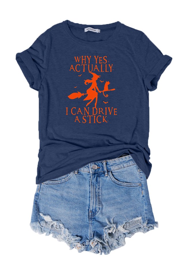 Yes I Can Drive A Stick Tee
