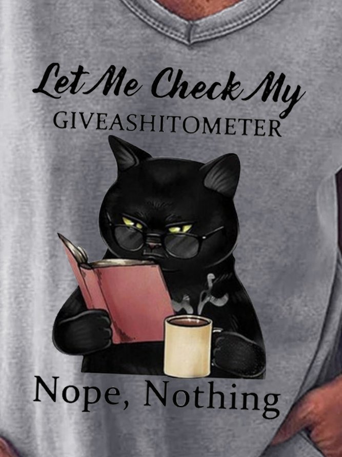 Let Me Check My Giveashitometer Tshirts
