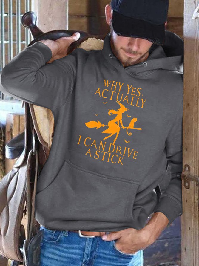 Yes I Can Drive Stick Casual Sweatshirt