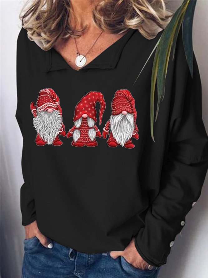 Christmas Gnomes Women‘s Crew Neck Sweatshirt