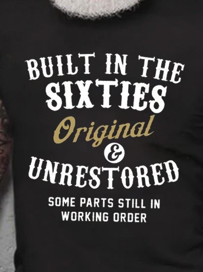 Men's Built In The Sixties Printed T-shirt