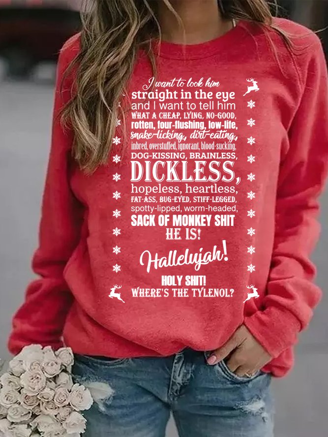 Christmas Rant Casual Sweatshirts