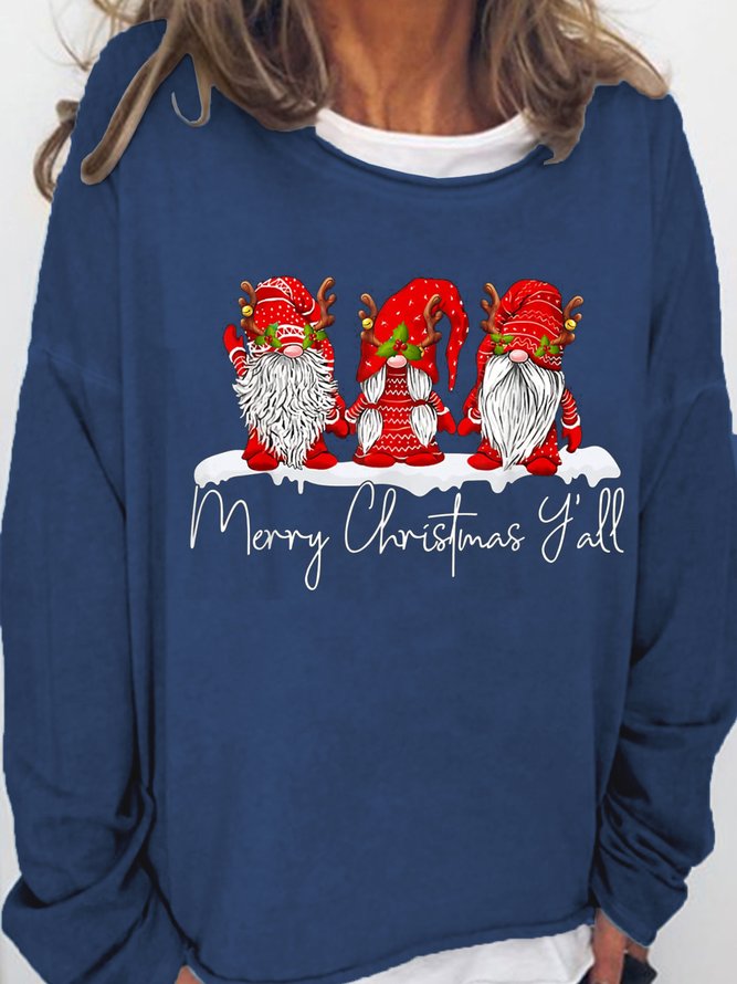 Marry Christmas Yall Caual Sweatshirts