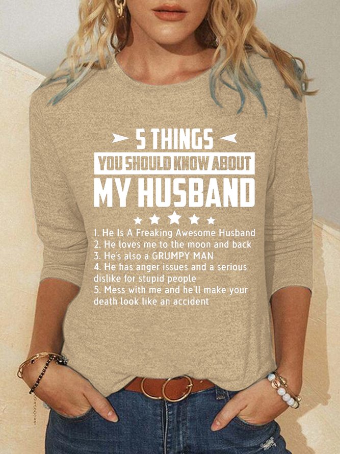 Five Things About My Husband Tops