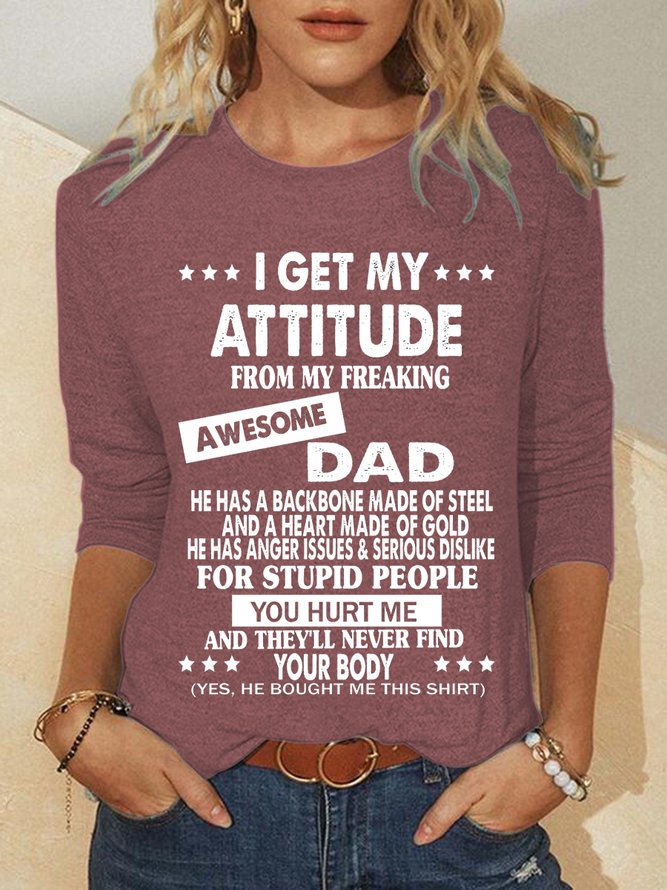 I Get A Awesome Dad Casual Tops