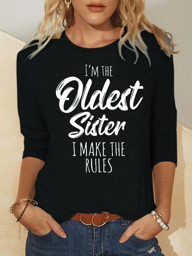 Funny Sister Casual Top